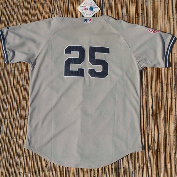 Authentic New York YANKEES Jersey | Large MLB Baseball Sports Official Uniform - Picture 2 of 3